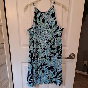 Lilly Pulitzer Margot Dress - High Tide Navy Scuba Doo *Final Price*
